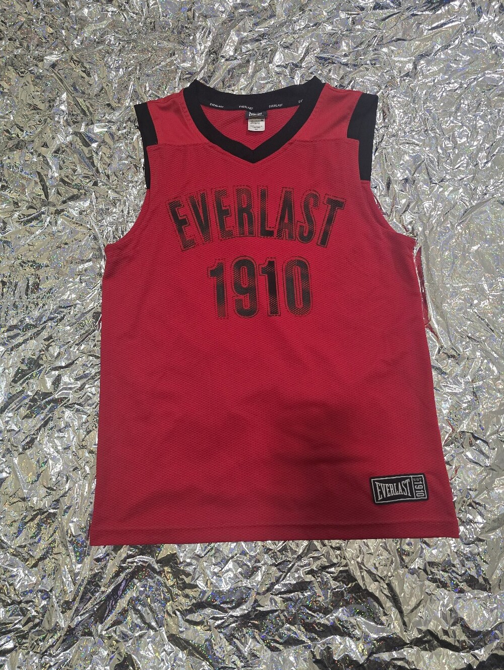 Everlast  Red 1910 Basketball Tank